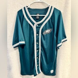 NFL Philadelphia Eagles Apparel Button Down Jersey